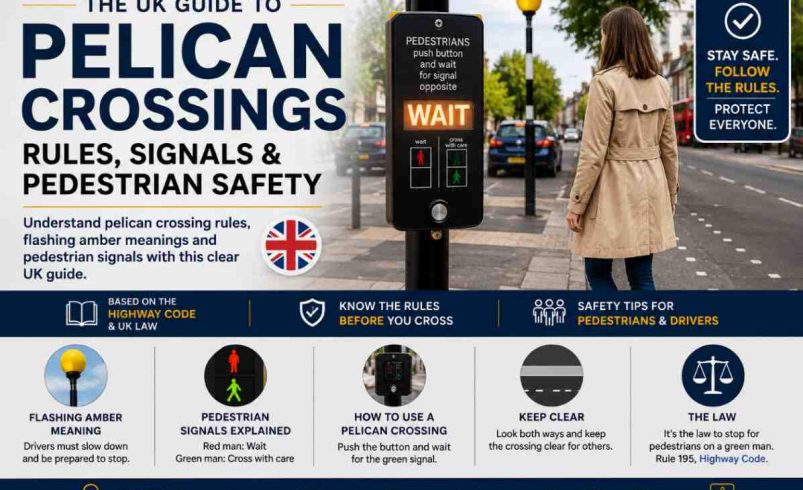 Pelican Crossing Rules and Flashing Amber Explained