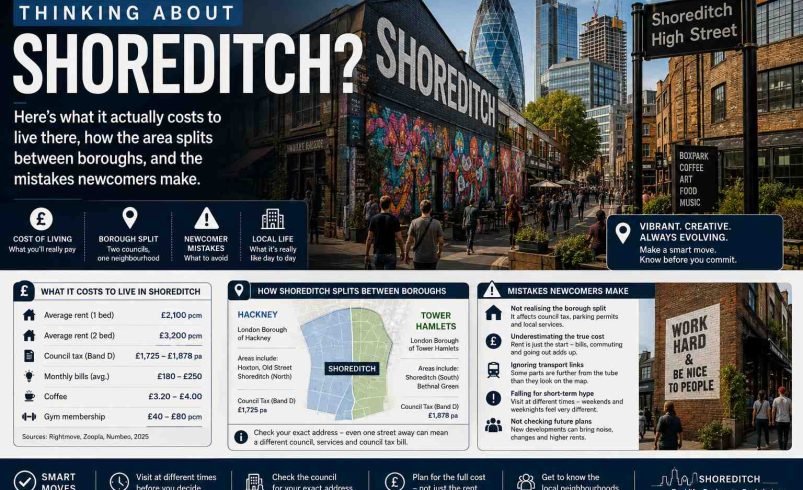 Shoreditch: What It Costs to Live There and What to Know First