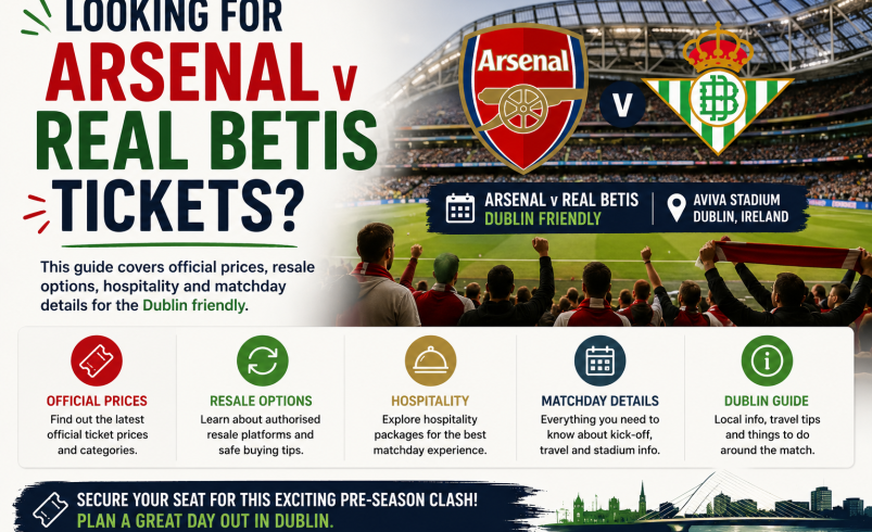 Arsenal v Real Betis Tickets: How and Where to Buy