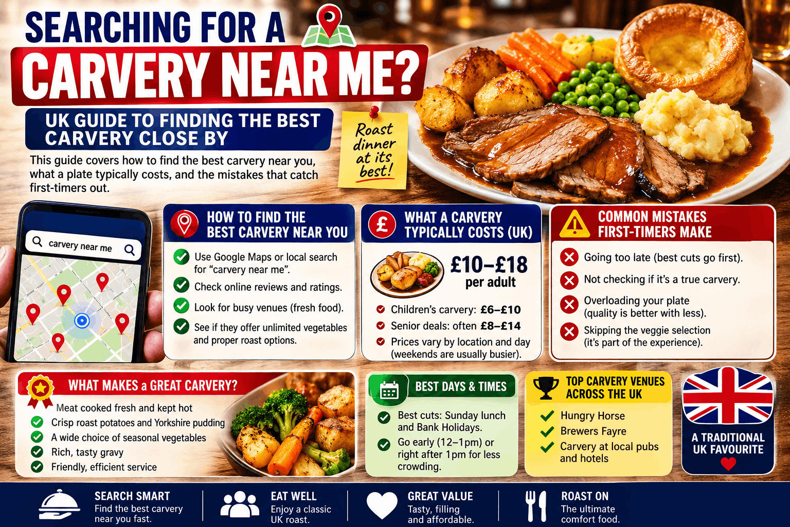 Carvery Near Me: How to Find One and What It Costs