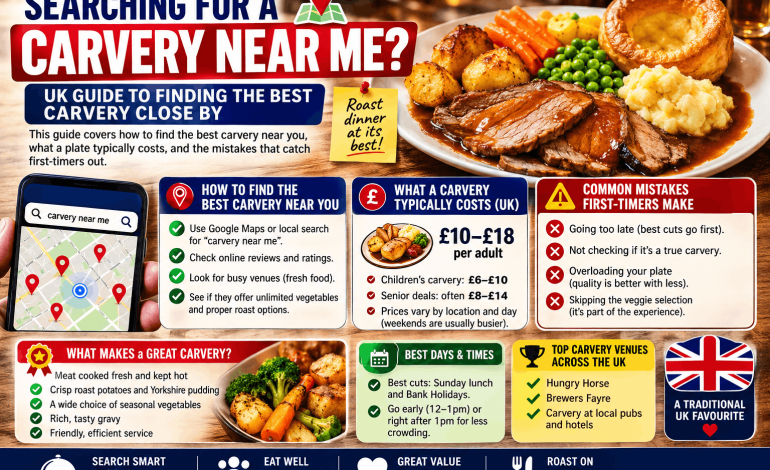 Carvery Near Me: How to Find One and What It Costs