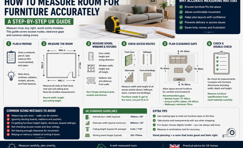 how to measure room for furniture