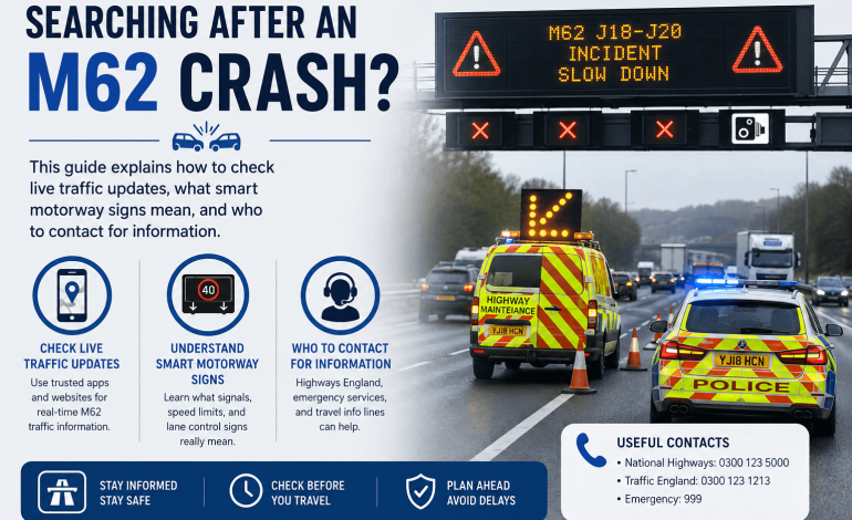 M62 Crash: Live Traffic Updates and Safety Guide
