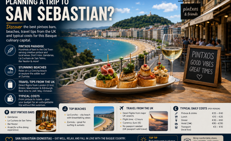 San Sebastian: The Ultimate UK Travel and Food Guide
