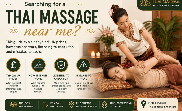 Thai Massage Near Me: A UK Guide to Cost and Booking