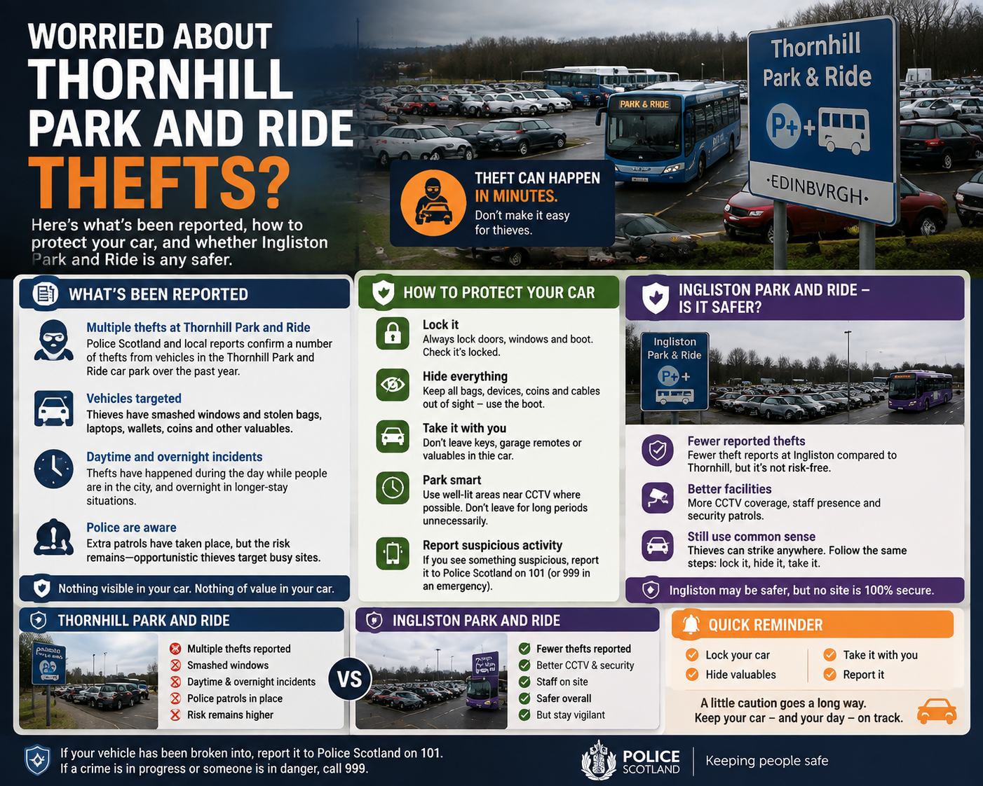Thornhill Park and Ride Thefts: What You Need to Know