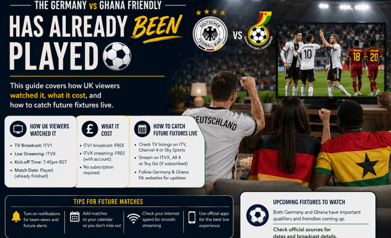 where to watch germany vs ghana